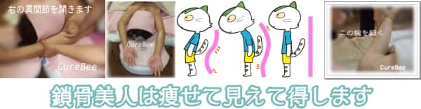 モンテセラピーで鎖骨美人